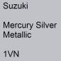 Preview: Suzuki, Mercury Silver Metallic, 1VN.